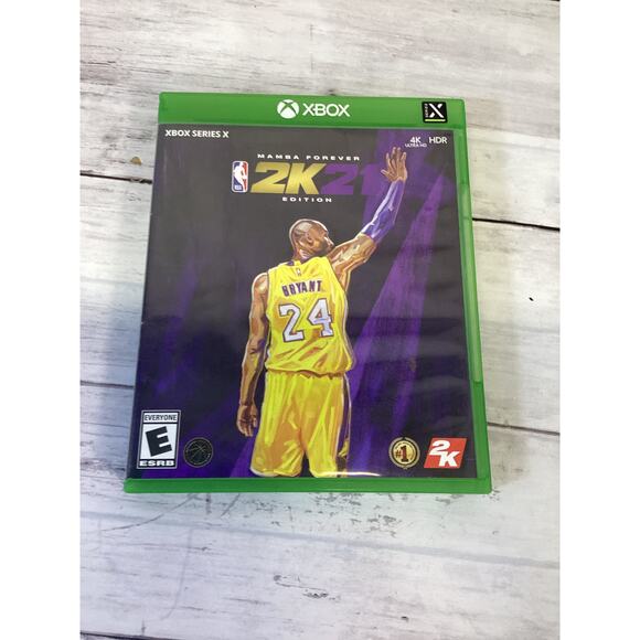 NBA 2K21 Mamba Forever Edition Microsoft Xbox Series XS W/Slipcover